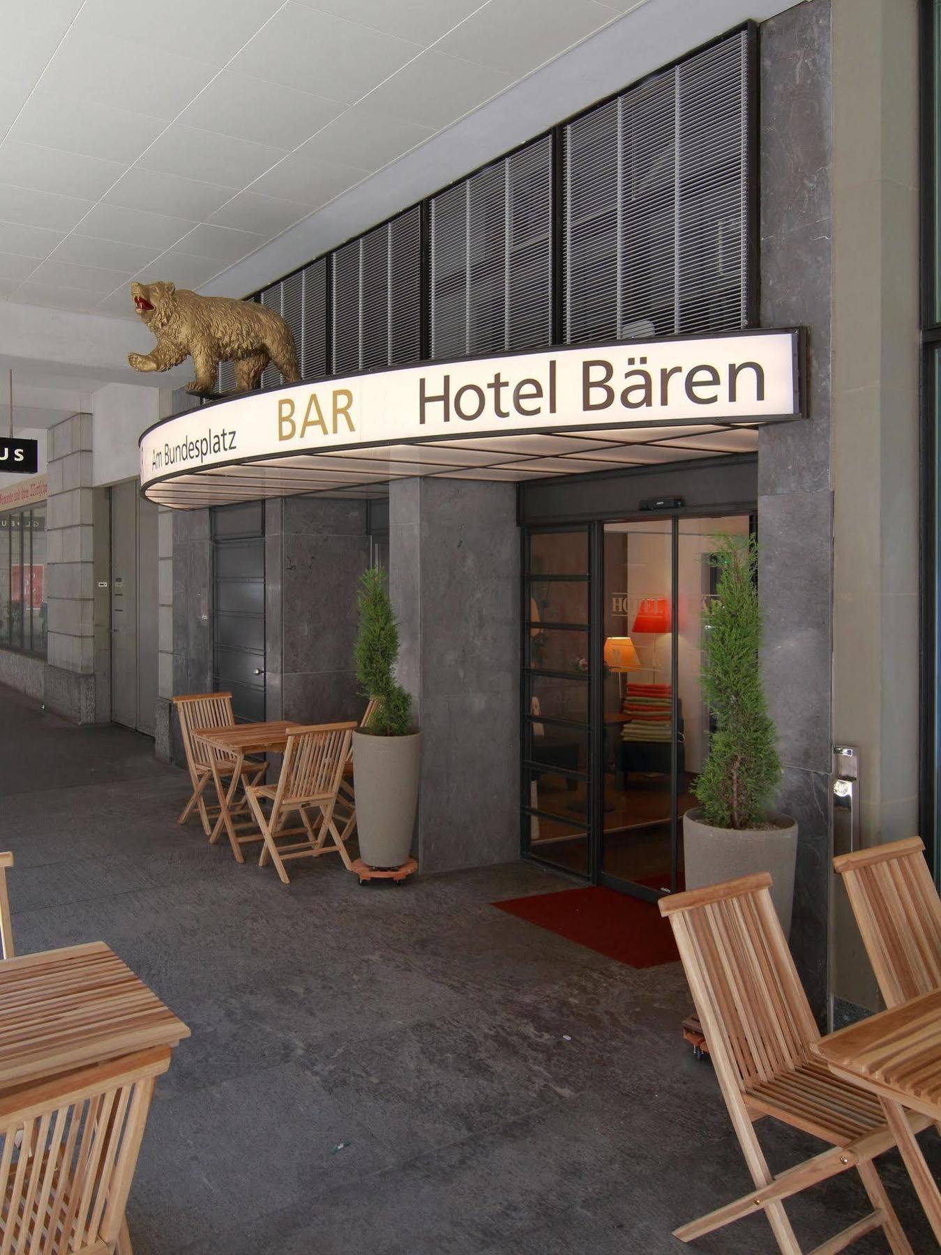 Hotel Baeren Am Bundesplatz Bern Buitenkant foto